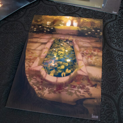 Garden Pond – Tirage limité A4