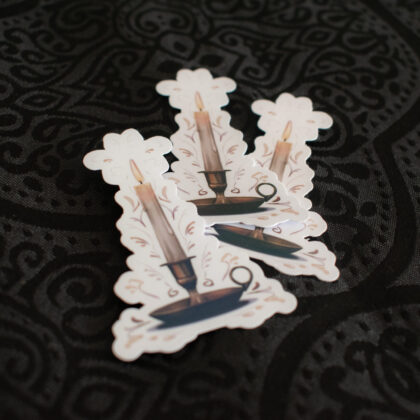 Sticker Holographique – “Candle”
