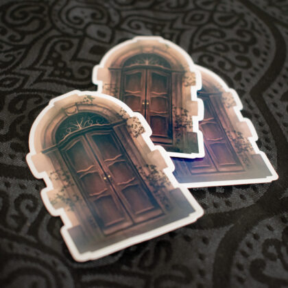 Sticker Holographique – “Door”