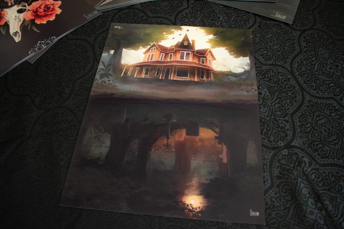 Upside Down House A3