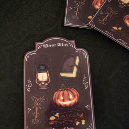 Planche de stickers - "Halloween"