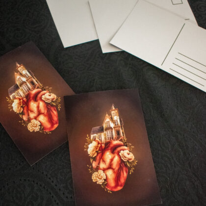 Carte postale - "House on a Heart"