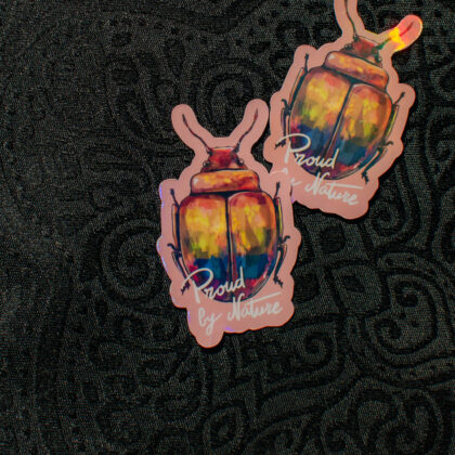 Sticker Pride holographique – “LGBT Pride”