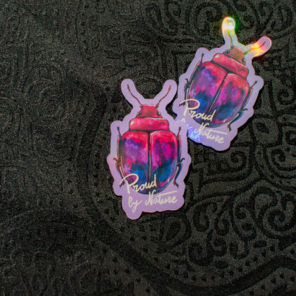 Sticker Pride holographique – “Bisexual”