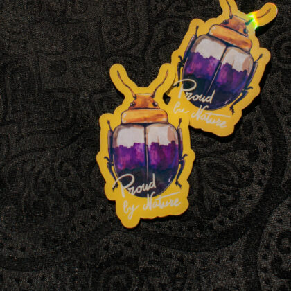 Sticker Pride holographique – “Non Binary”