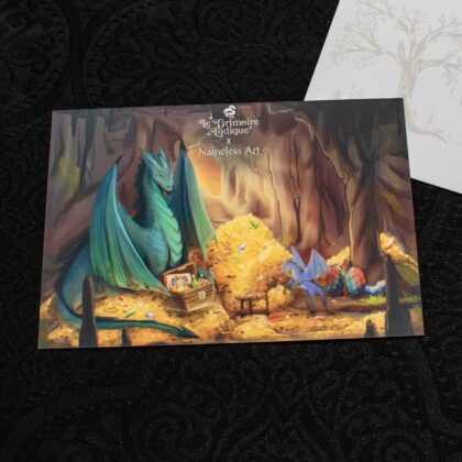 Carte postale Grimoire Ludique - "Dragon"