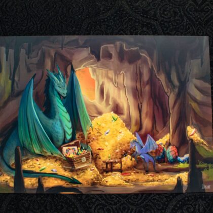 Print A4 Grimoire Ludique – “Dragon”