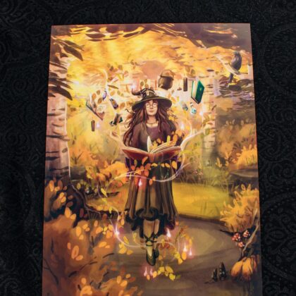 Print A4 Grimoire Ludique – “Witch Ritual”