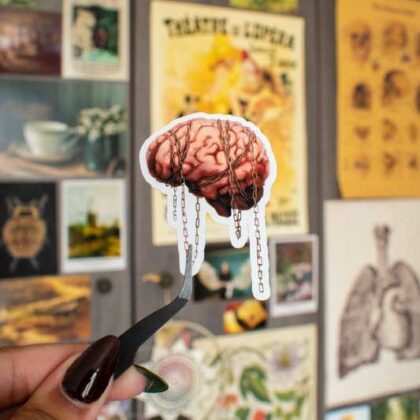 Sticker - “Brain Chains”