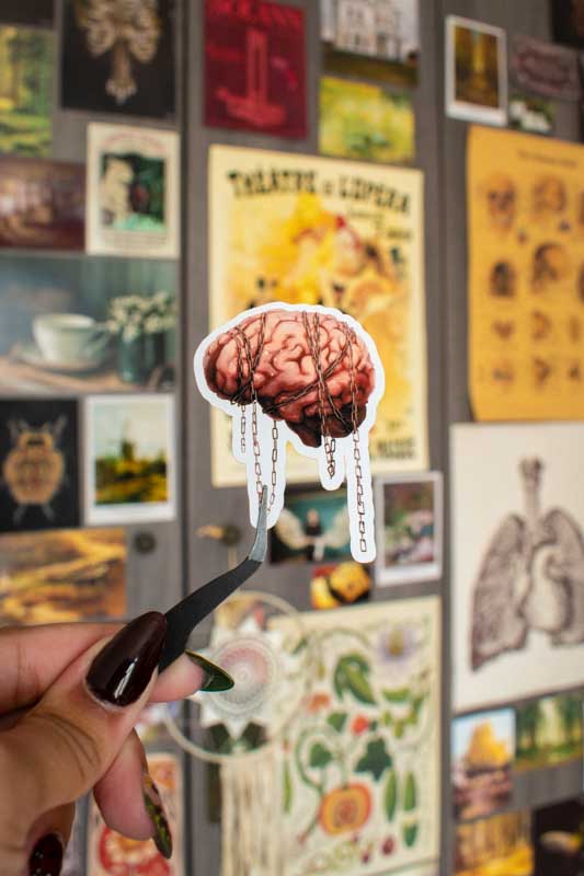 Sticker - “Brain Chains”