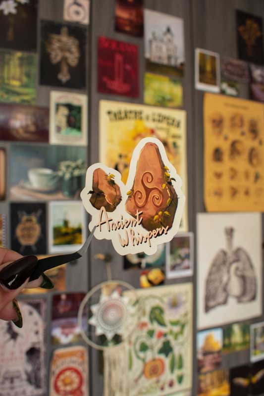 Sticker - “Ancient Whispers”