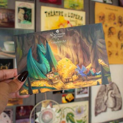 Carte postale "Dragon"