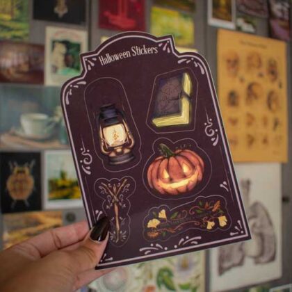 Planche de stickers - "Halloween"