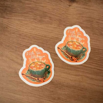 Sticker - “A little tea, a little magic”