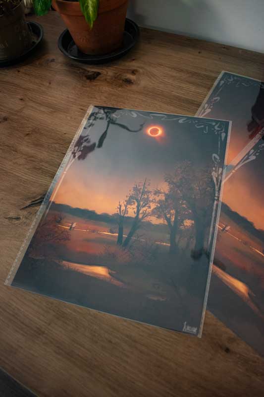Print A4 - “Eclipse”