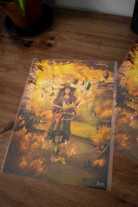 Print A4 - “Witch Ritual”