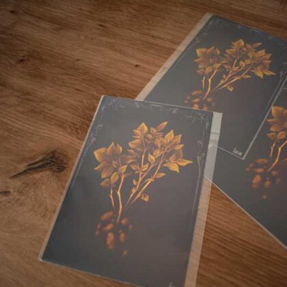Print A6 - “Potatoe Plant”