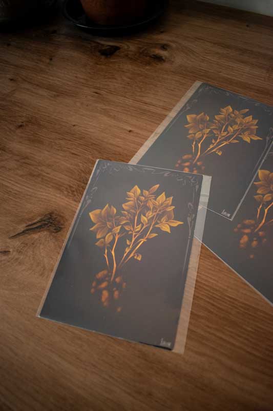 Print A6 - “Potatoe Plant”