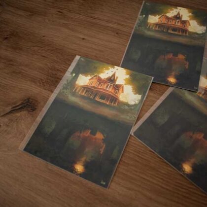 Print A6 - “Upside down House”